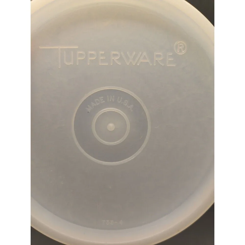 Tupperware Replacement Lid  733-4 Sheer/Clear  3.75